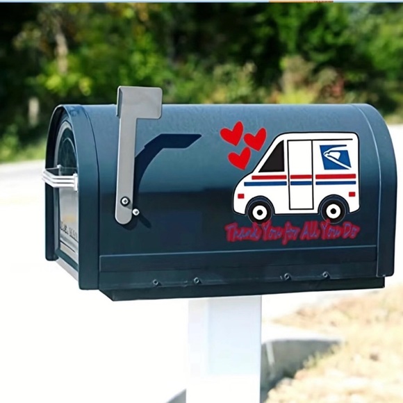 NEW! 3”x 4” Postal Decal “Thank you for all you do” Support your Mail Workers - Picture 4 of 5